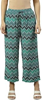 Women Rayon Regular Printed Palazzo