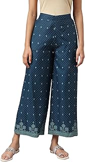 Women's High Rise Regular Fit Pants
