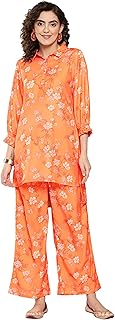 Women's Polyester Floral Kurta Set